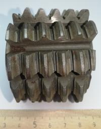 Фреза червячная для шлицевых валов (Р-8068) 6х28х34 4°22' 2941 Р6М5