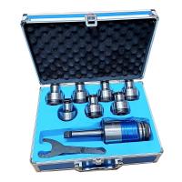 Патрон резьбонарезной MT3 GT24 с комплектом головок 7шт (м12, м14, м16, м18, м20, м22, м24)