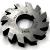 Фреза фасонная вогнутая  d63 R3 Р6М5 (2262-0104)