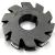 Фреза фасонная вогнутая  d80 R5 Р18 (2262-0117)